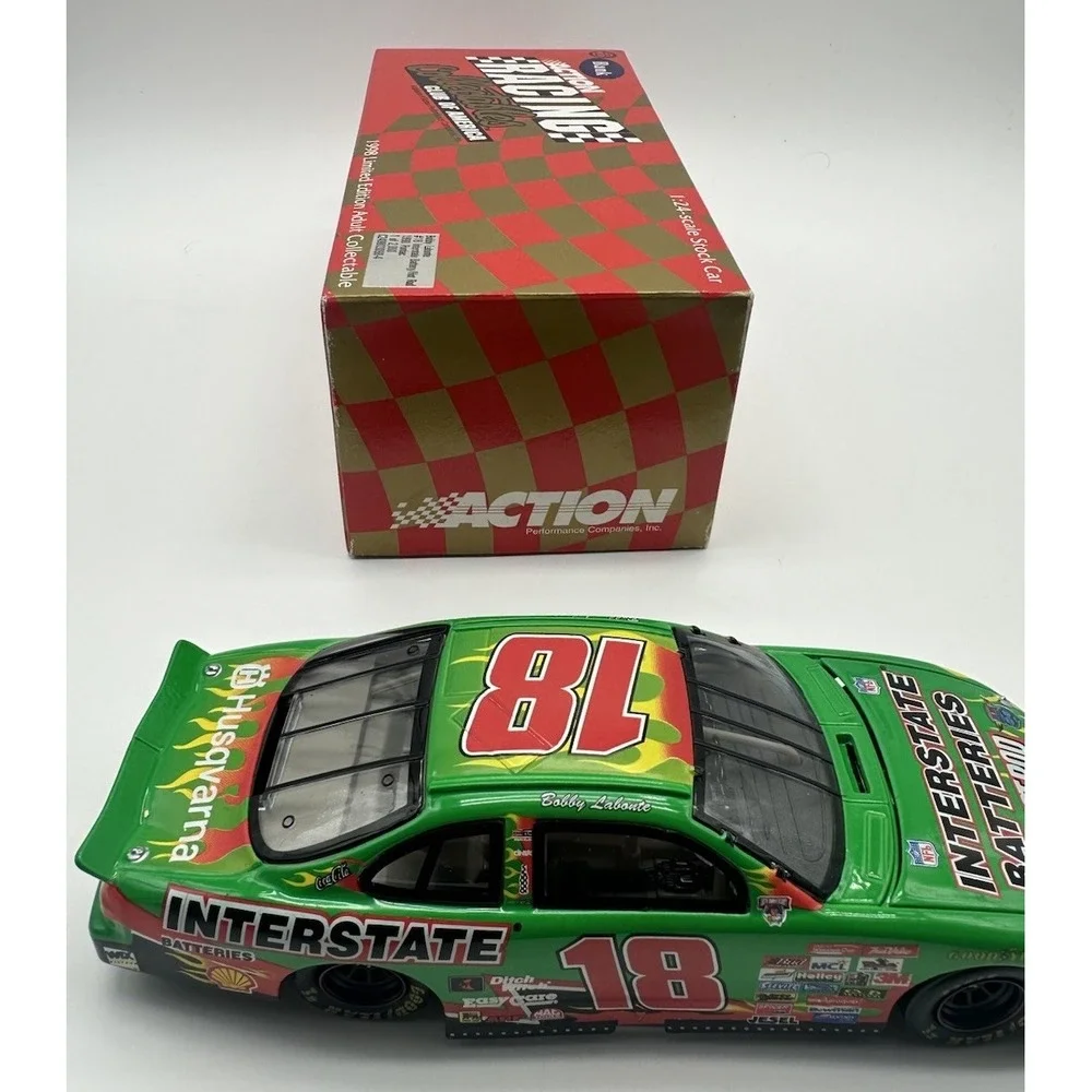 1998 ACTION BOBBY LABONTE #18 INTERSTATE BATTERIES HOT ROD 1/24 LE 1/2000